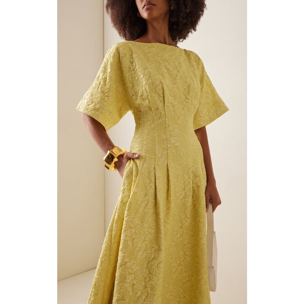 Simkhai Rosalie jacquard midi dress NWT 2 - Picture 2 of 13